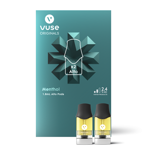 Vuse Alto Flavor 2 Pack 5% Menthol pods