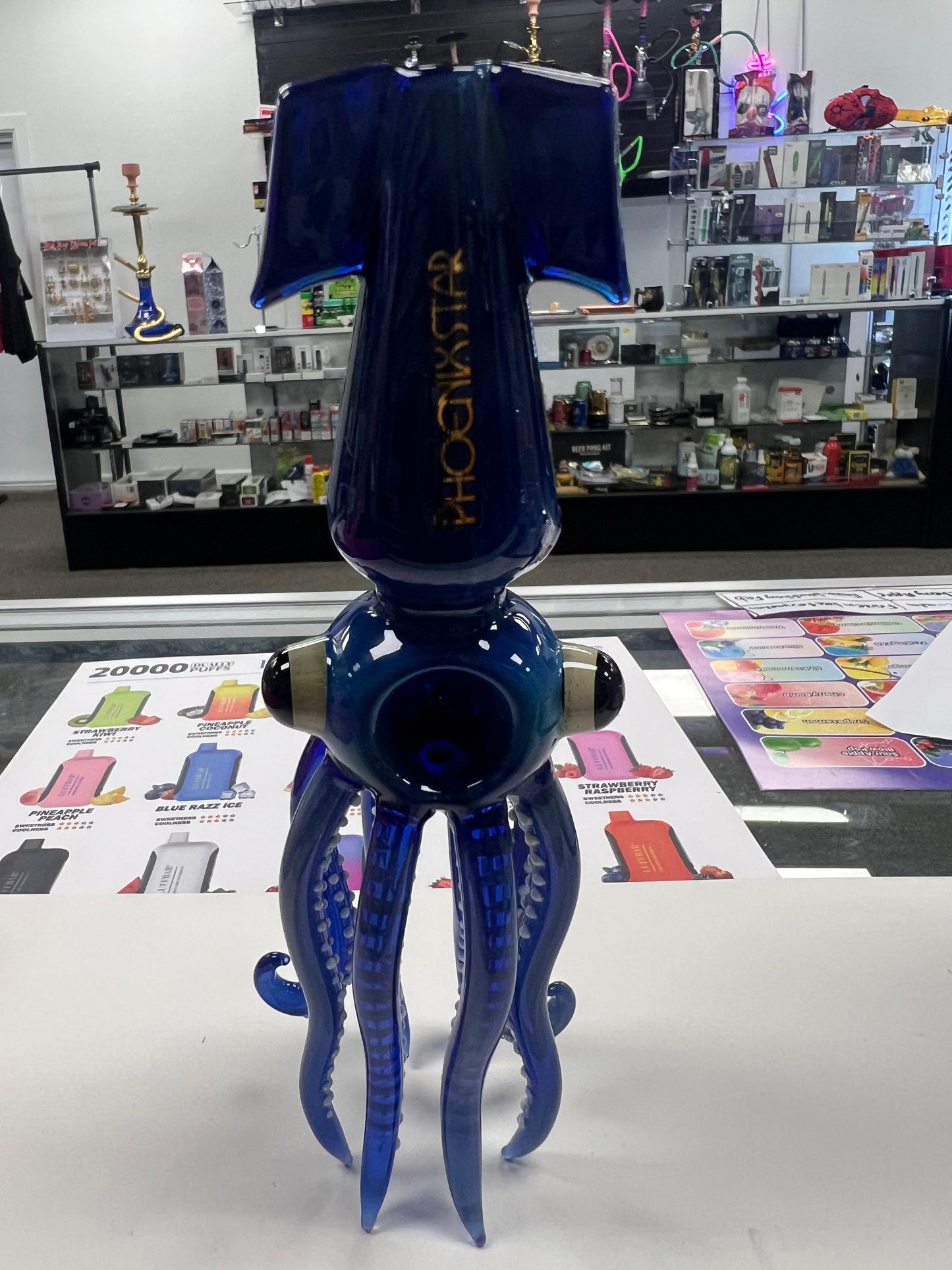 Hand pipe Octopus